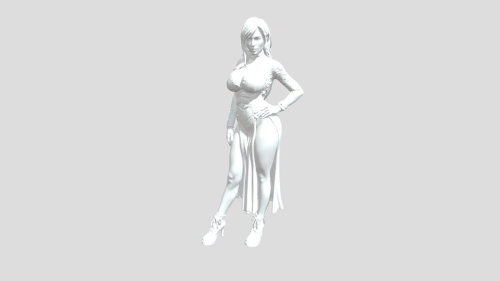 Enigmatic Elegance 3D Model