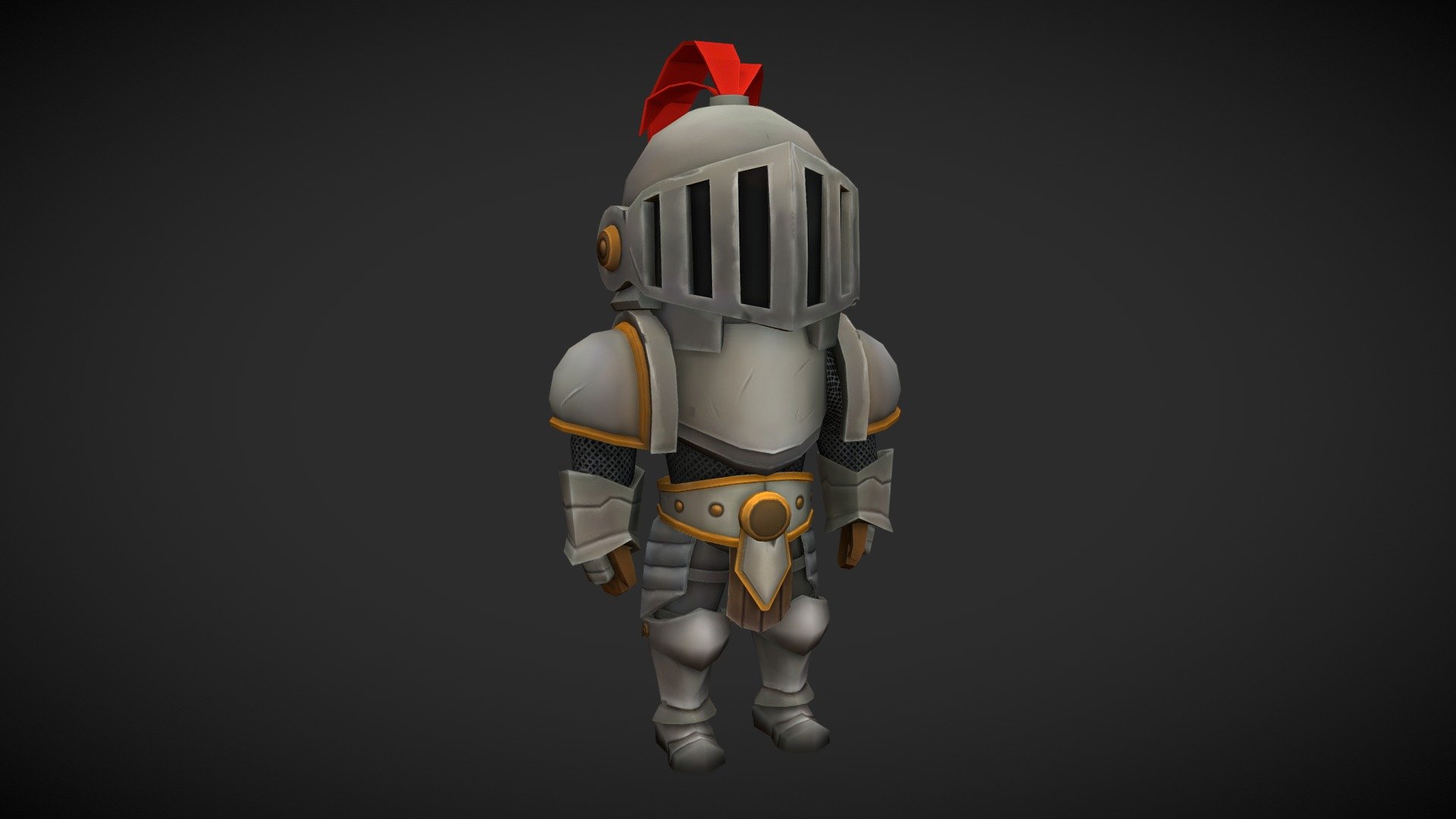 Hand Painted Knight - 3D model by TechnoKid [0ceca58] - Sketchfab