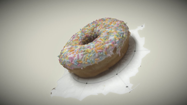 Doughnut (Scan) 3D Model
