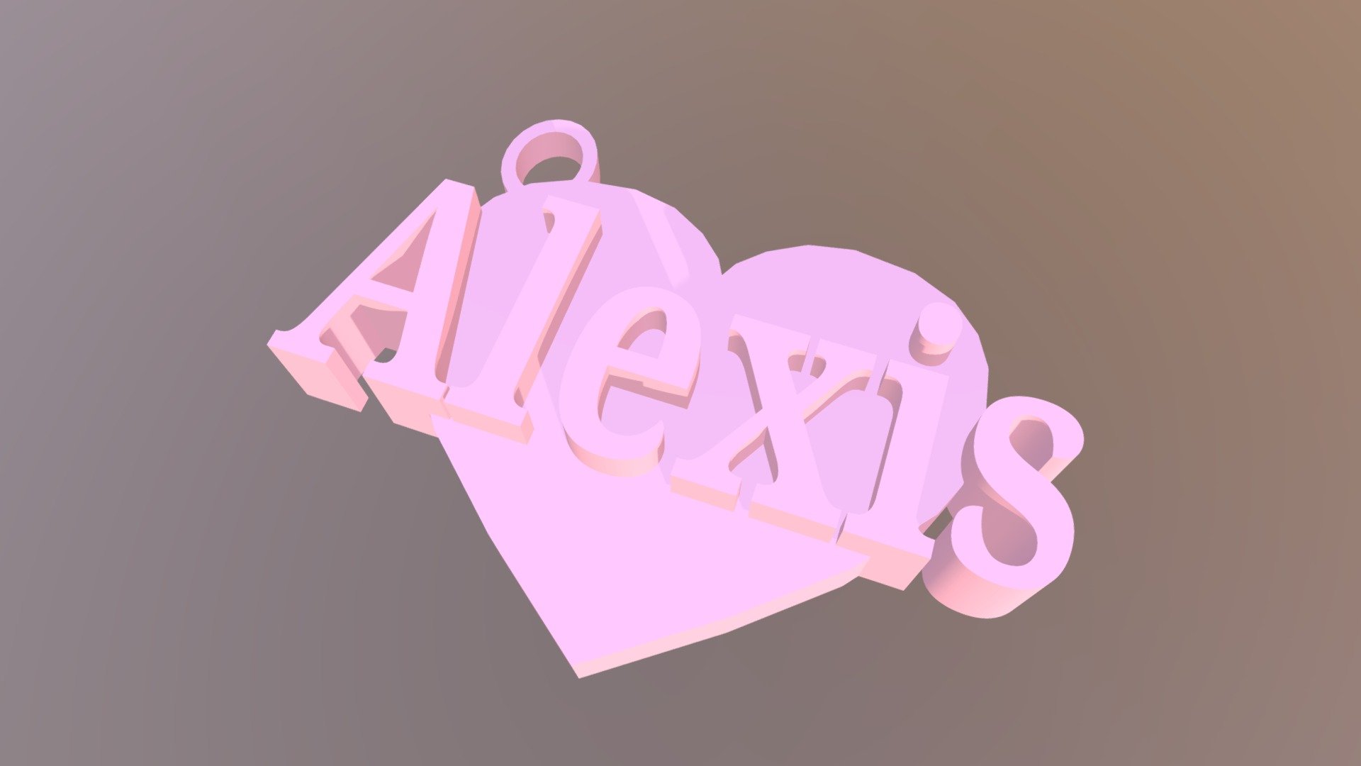 Alexis Necklace Pink