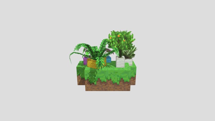 Flowers pots 3D Model