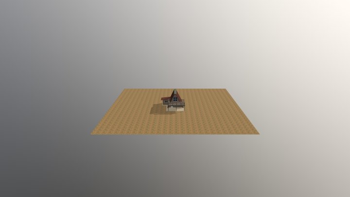 Casa alpina 3D Model