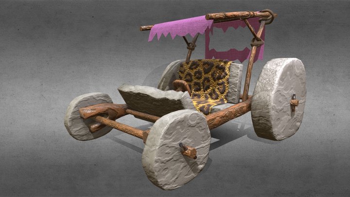 Hot Rod Troncomovel 3D Model