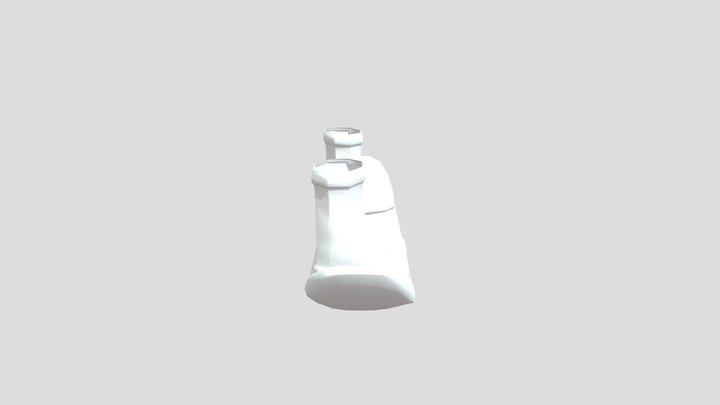 SnowShred-Finger Snowboard 3D Model
