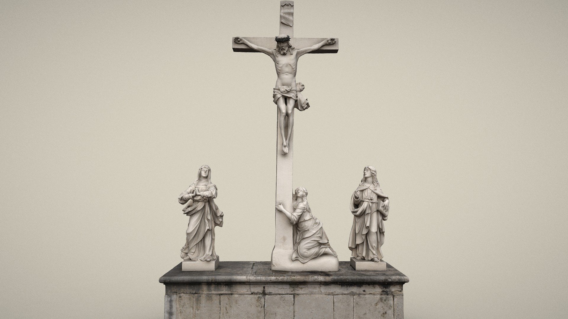 Kreuzigungsgruppe — Sketchfab embed 3D viewer