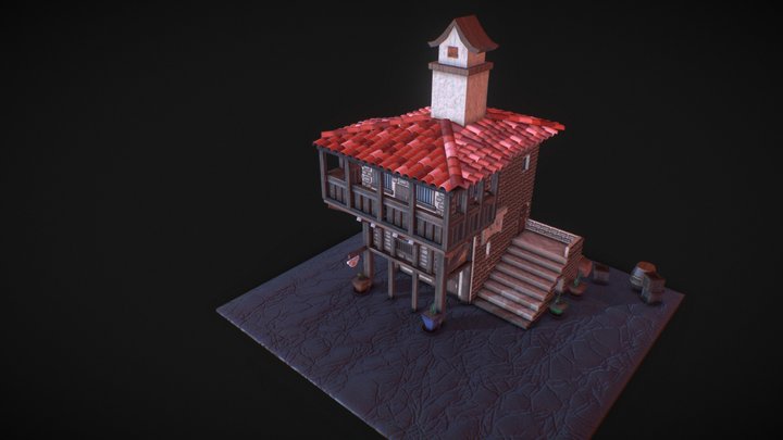 Exterior Daniel Diaz 3D Model