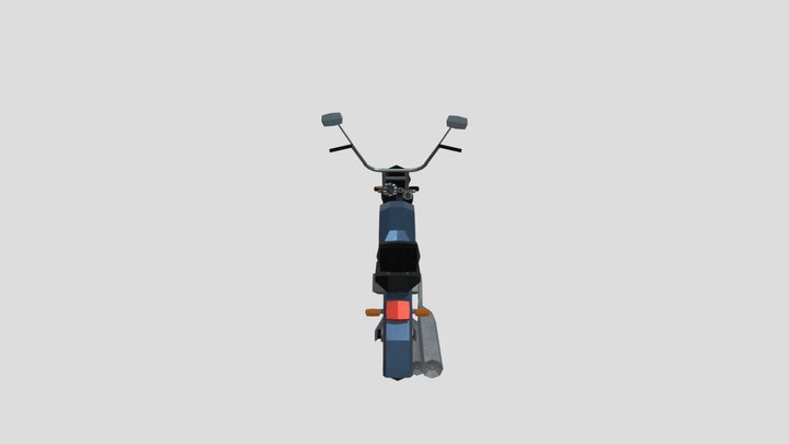 Moto Custom 3D Model
