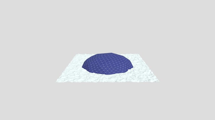 Moon Base (v2) 3D Model