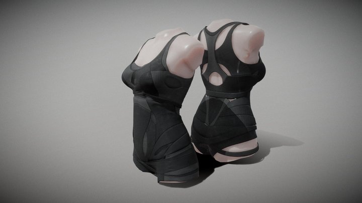 Underwear For Ray II Demo 3D Model