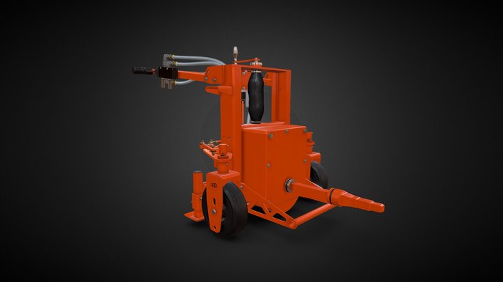 Gen 4 Railcar Opener - RO10170X 3D Model