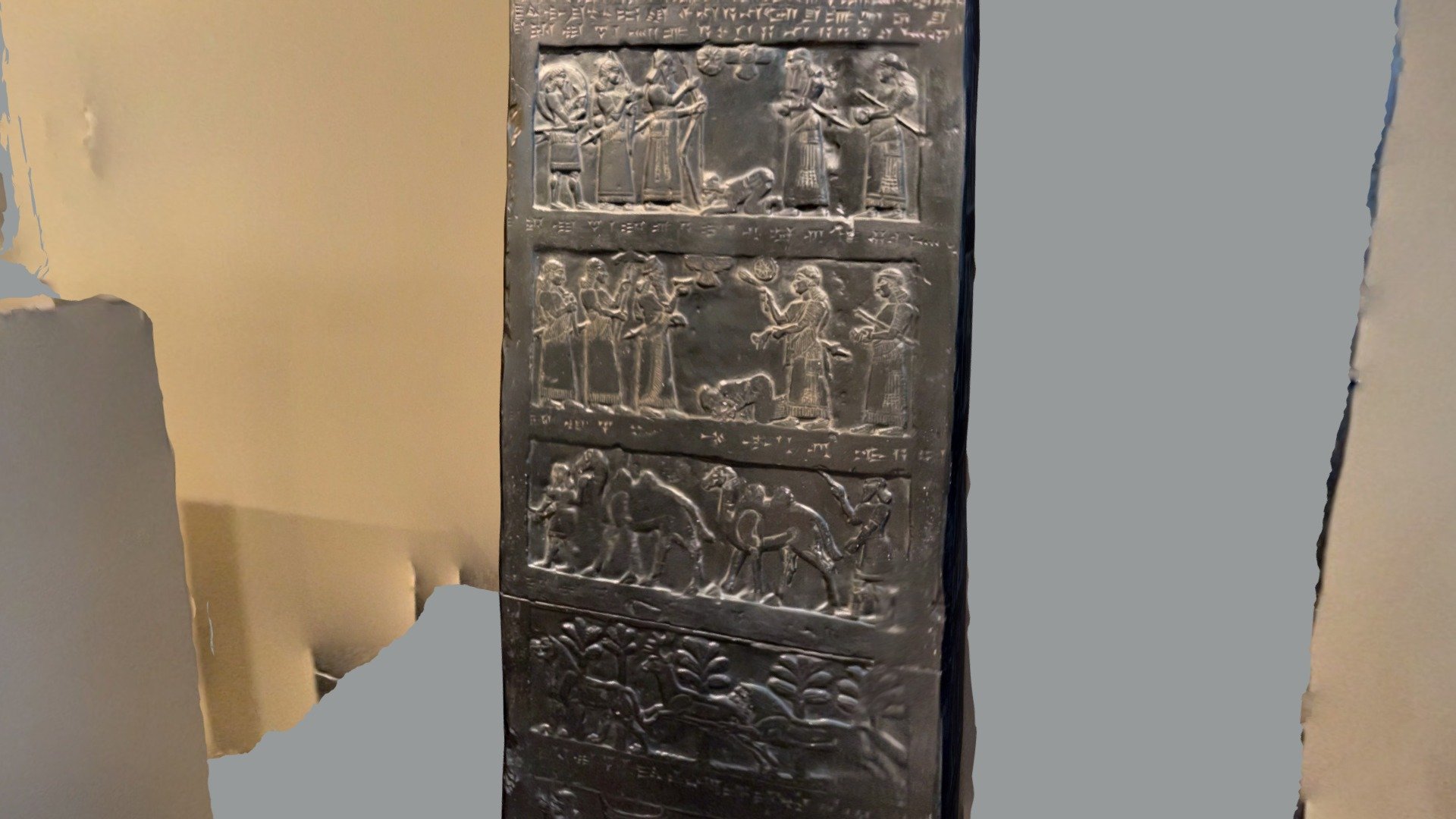 Black Obelisk, Model at Oriental Institute