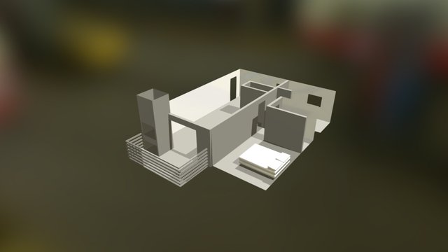 Architecture building test 3D Model