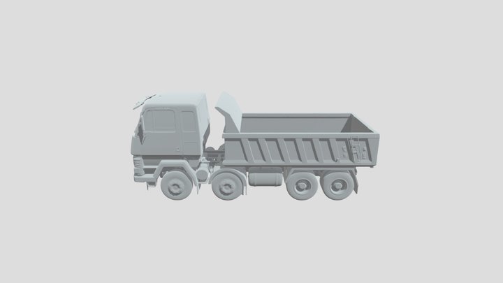 Sisu truck 3D Model