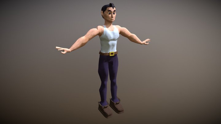 Mafia man - n10206230 3D Model