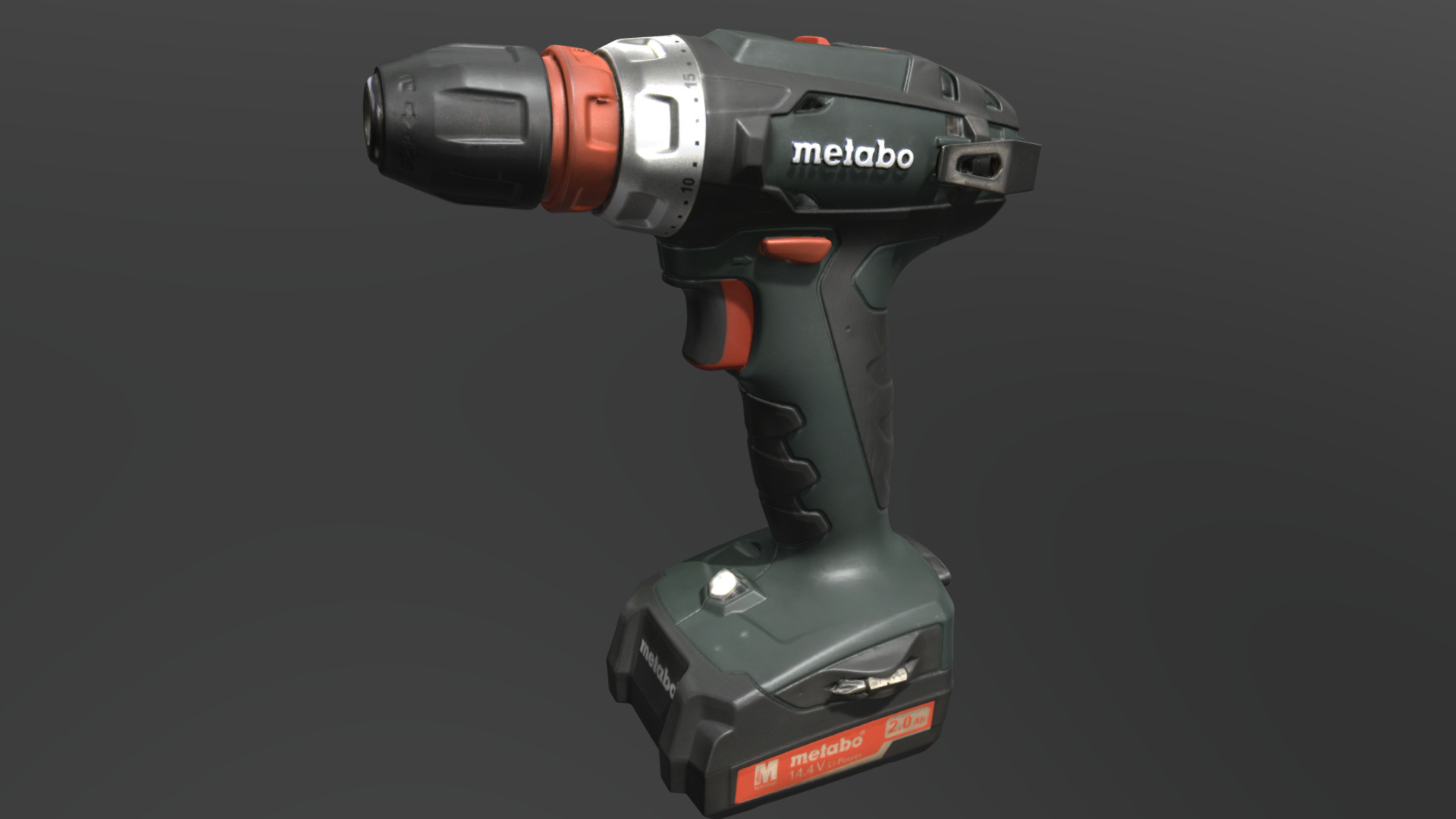 3D model Metabo Accuboor - This is a 3D model of the Metabo Accuboor. The 3D model is about a camera with a lens.