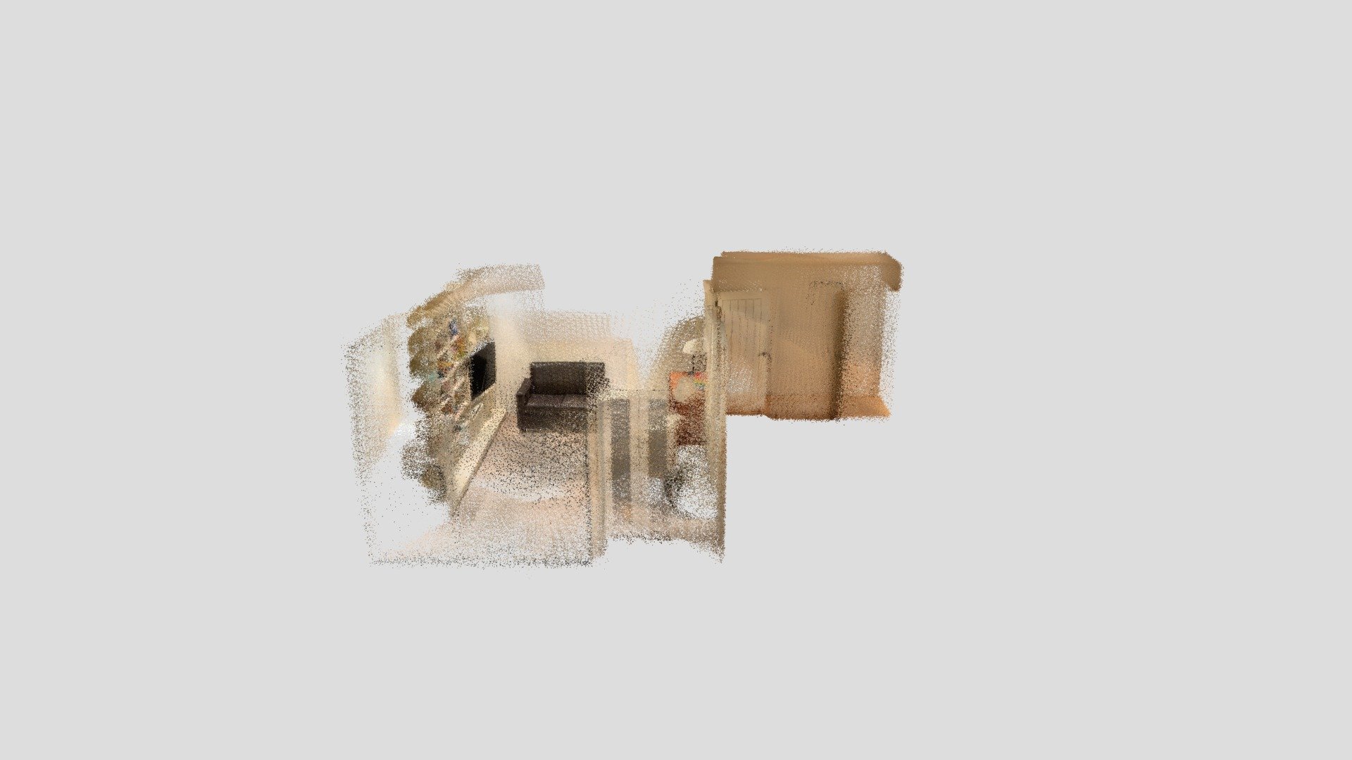 RoomScan LiDAR export to PLY