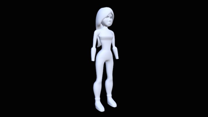 GAMORA WIP 3D Model