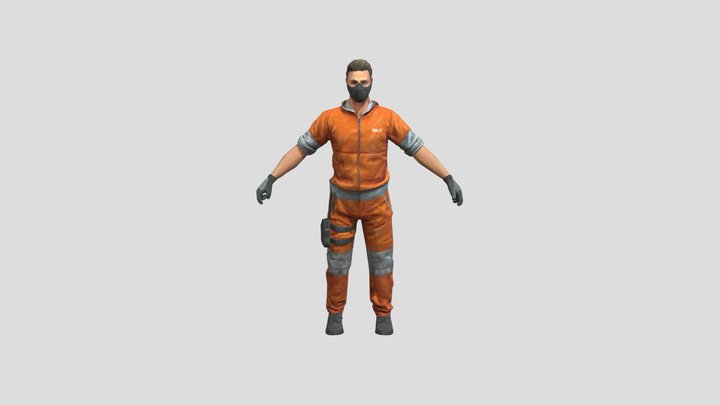Zone 9 Terrorists Model Standoff 2 3D Model