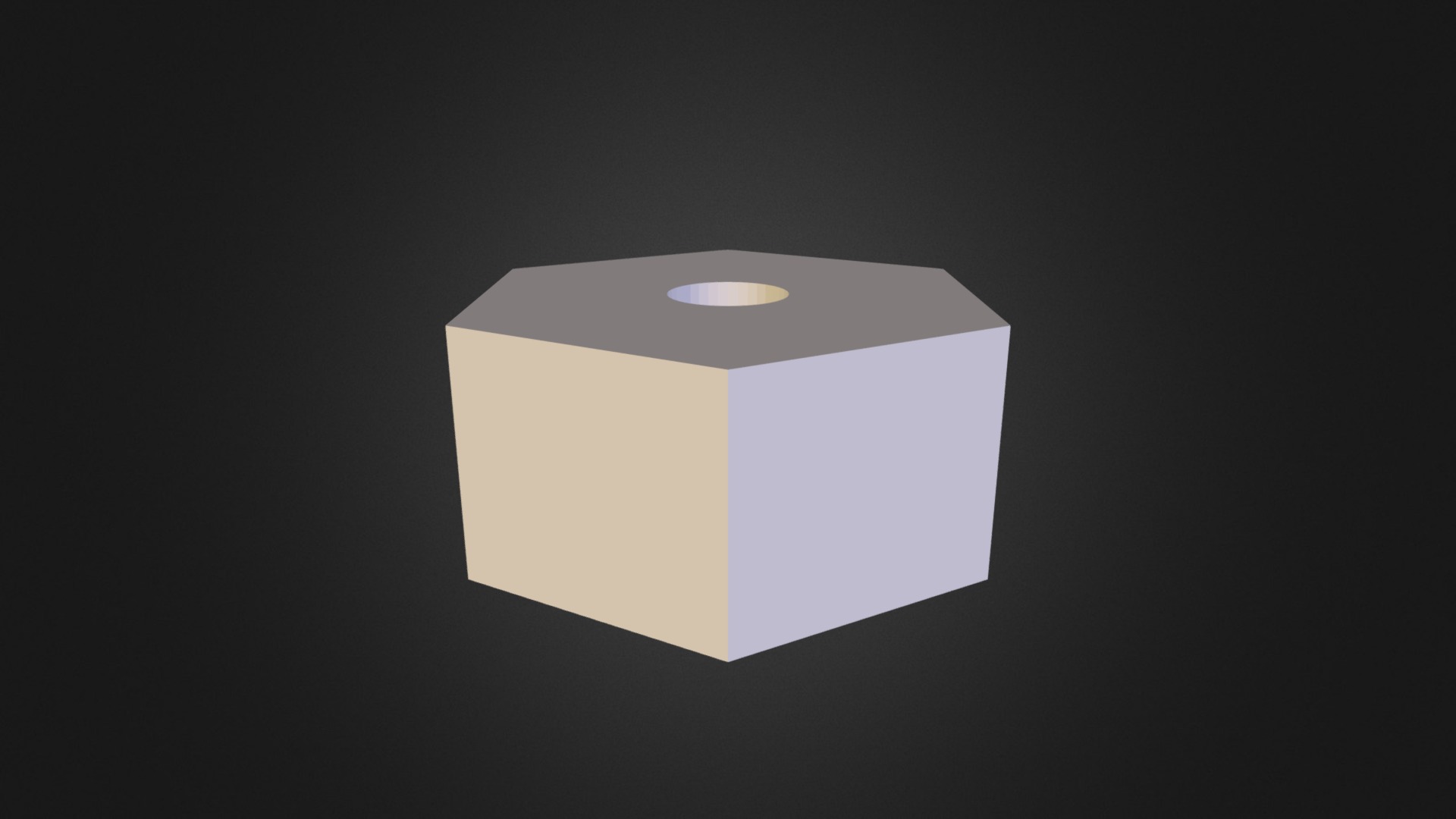 Hexagon Calibration Block 3D model by 3dindustries [0cf76bb] Sketchfab