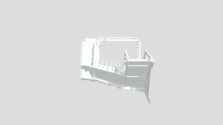 Лестница ГП 3D Model