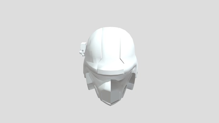 spidarrund mutant helmet downloadable 3D Model