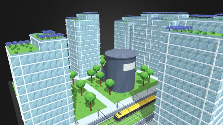 The Streets of 2060 3D Model