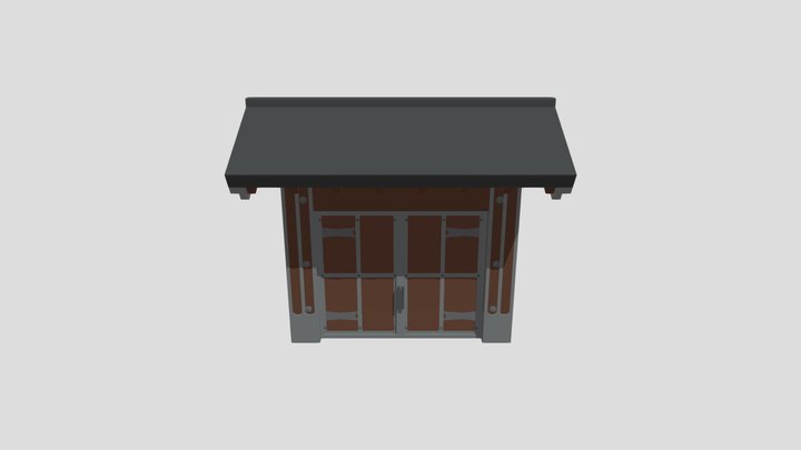 Commission2 - Gate1 3D Model