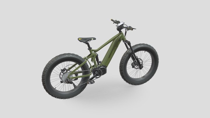 A mountain bike 3D Model