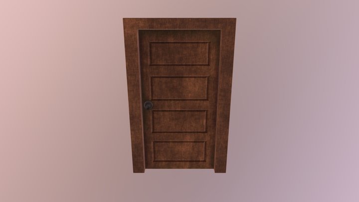 Door Texture 3D Model