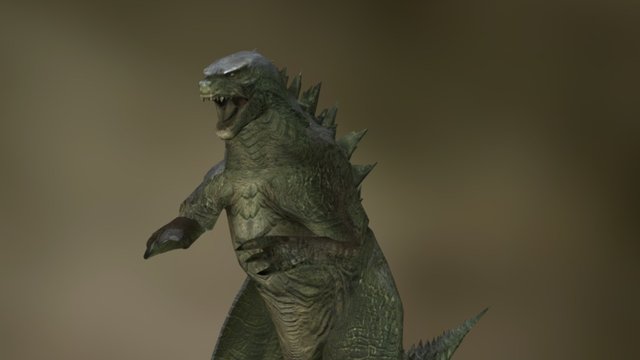 Godzilla 3D Model