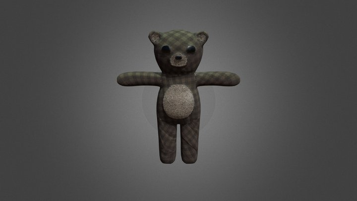 Teddy Bear - Textured 3D Model