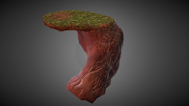 Grass Mudslide 3D Model
