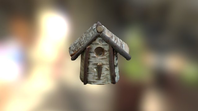 birdhouse that I did not scan myself 3D Model