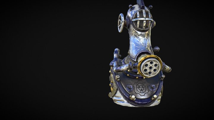 Examen_texturing_Space_Explorer 3D Model