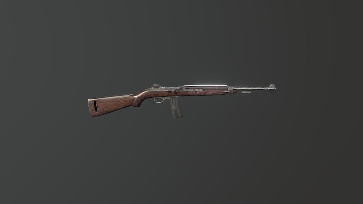 M1 Rifle 3D Model