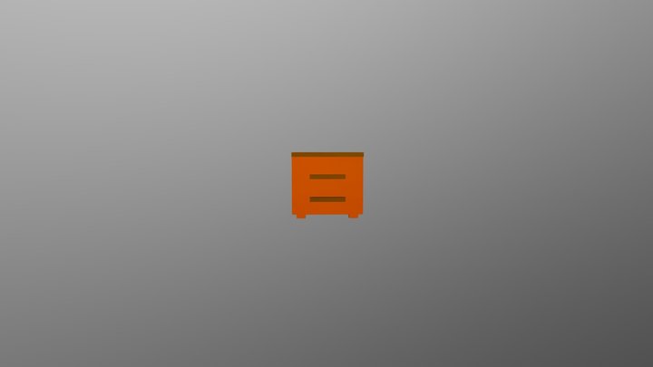 nightstand for minecraft 3D Model
