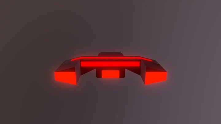 Spaceship 3D Model
