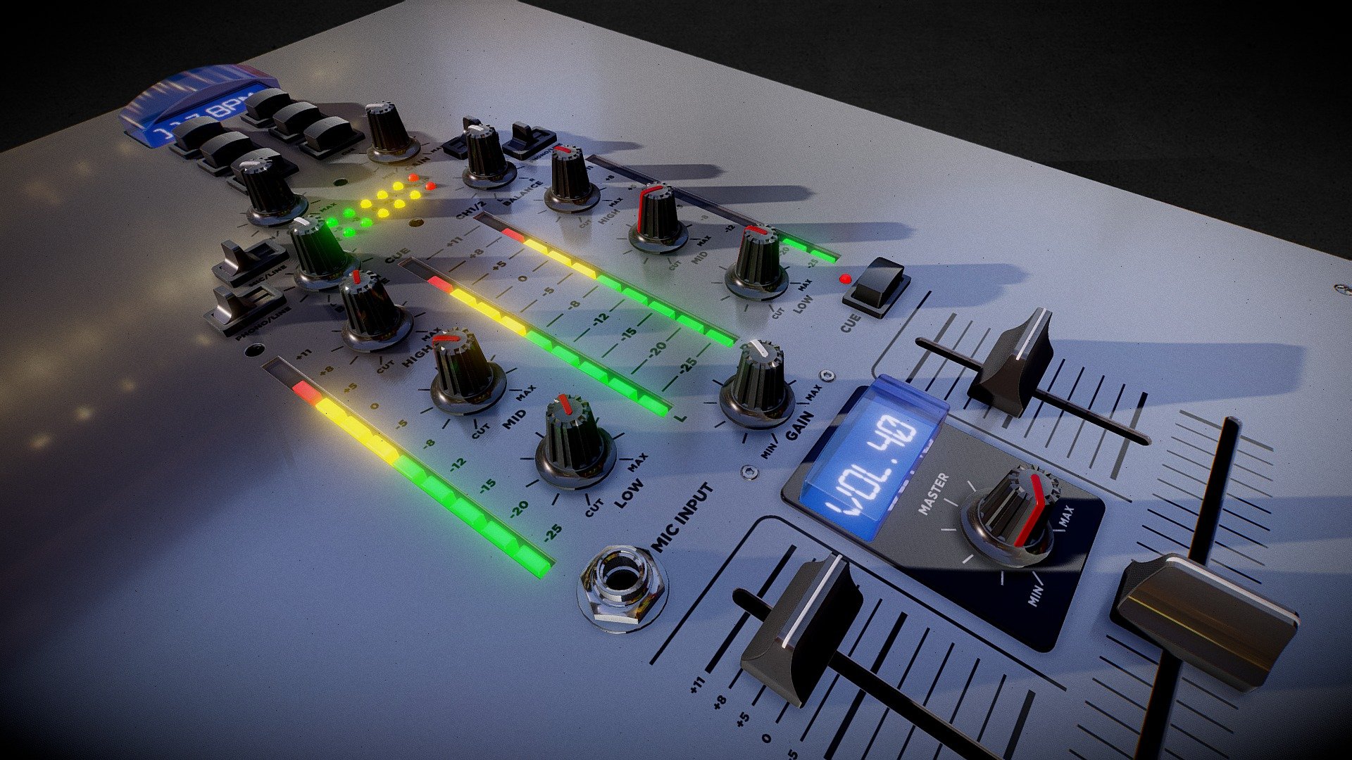Absolut Mixer 3D model by Ferenc Bátri (ferencbatri) [0cfe210
