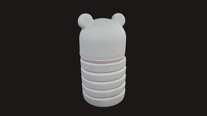 Pencil Box 3D Model