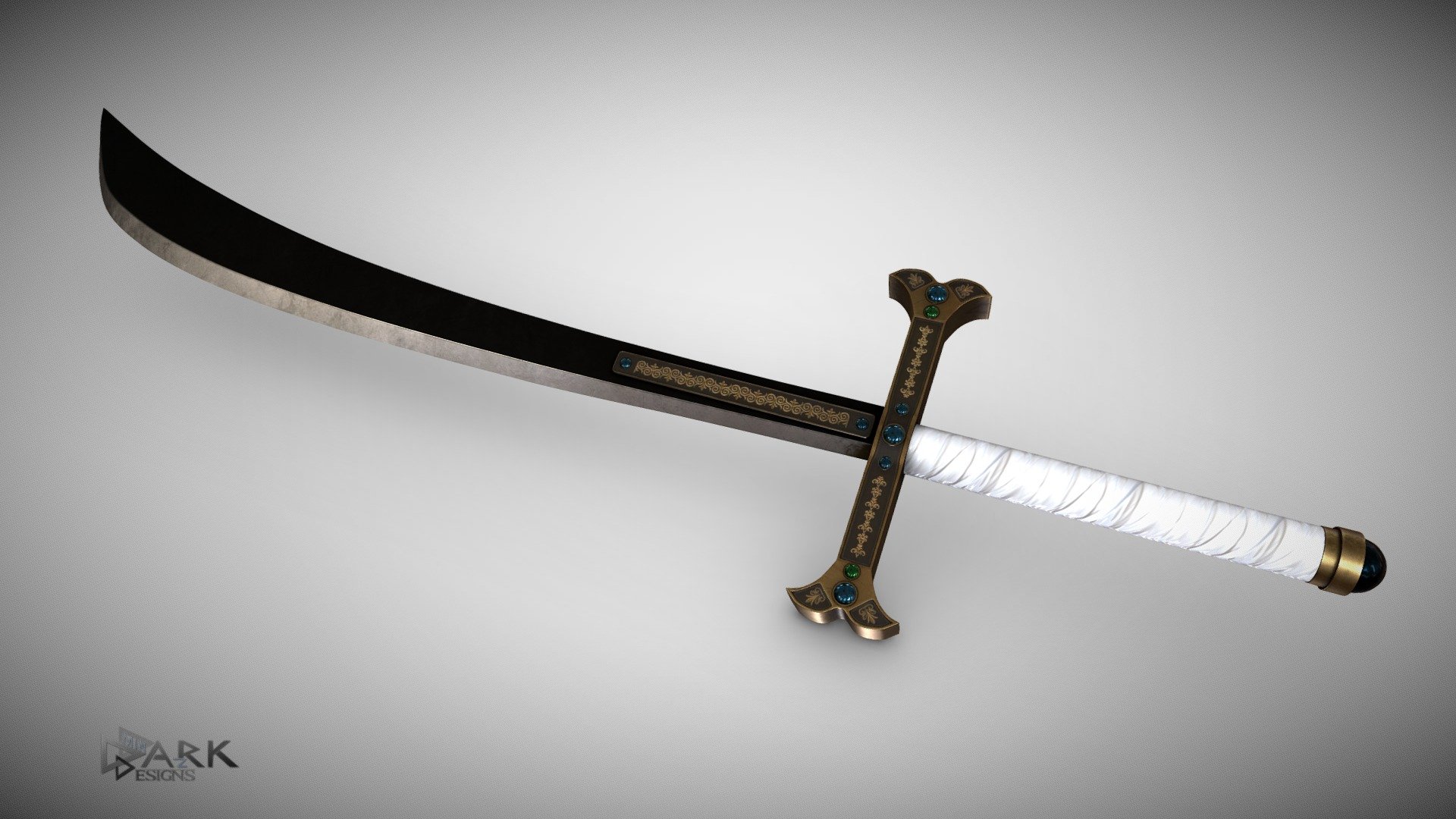 Dracule Mihawk's Yoru - Download Free 3D model by DennisVanMalderen  [9b7307f] - Sketchfab