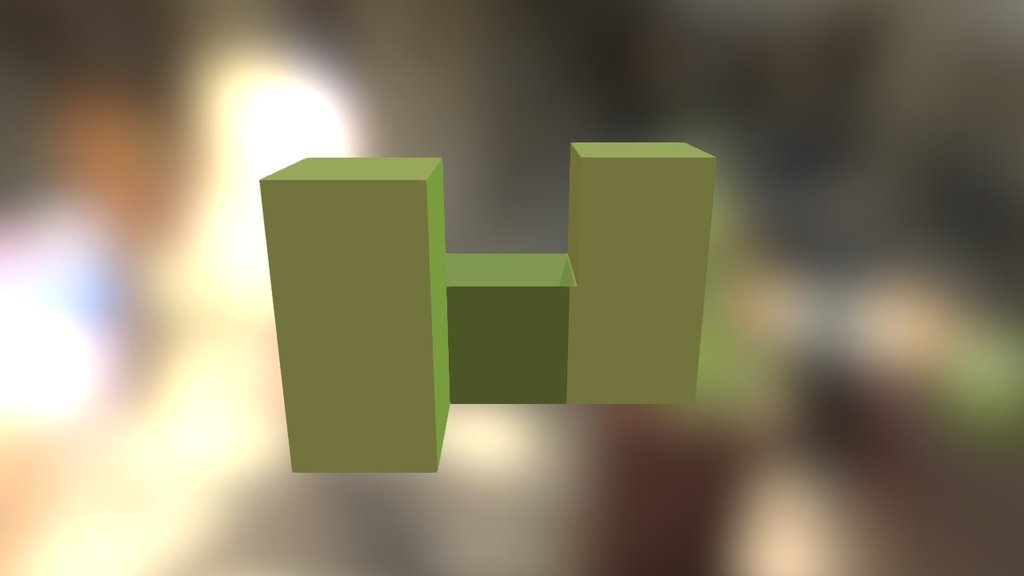 Puzzle Cube Green