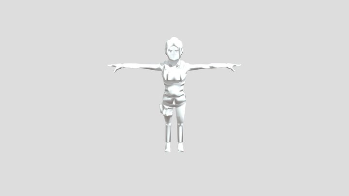 Agent Olivia model texture in description 3D Model
