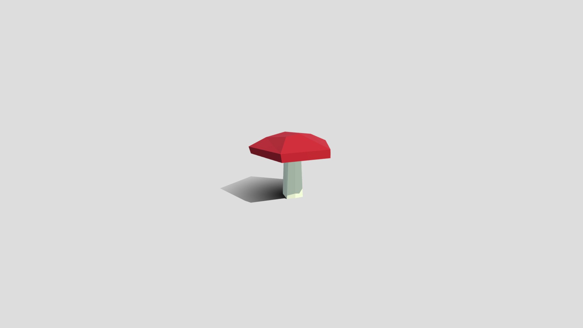 Mushroom 1 - Low poly