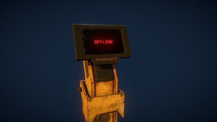 Console Texture Example (For class) 3D Model