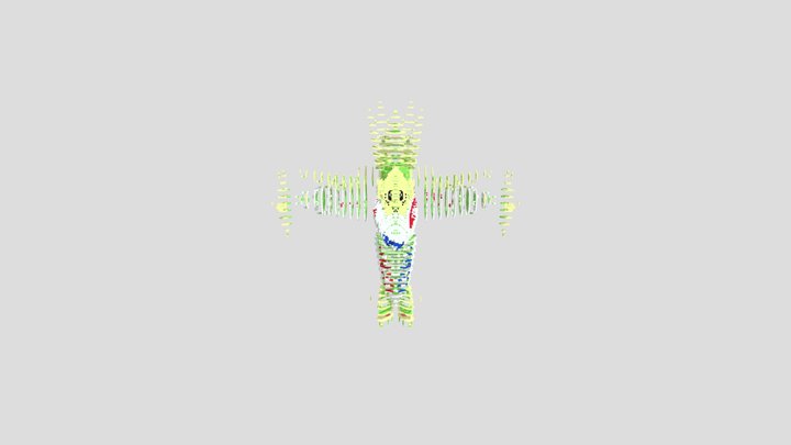 波克比 3D Model