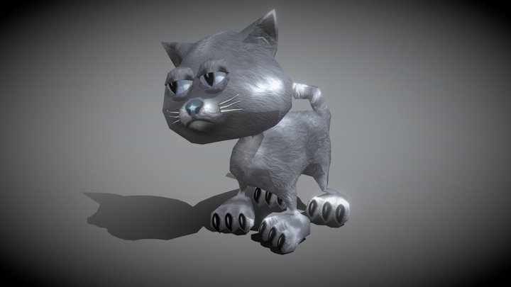 3DRT - toonpets cats 3D Model