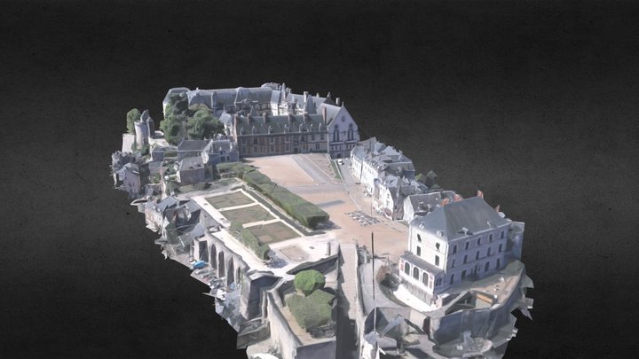 Château de Blois 3D Model