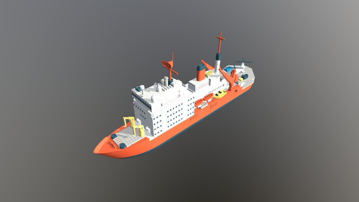 ARA Almirante Irizar 3D Model