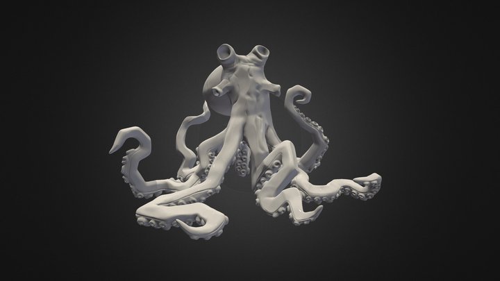 "Oskar" Miniature - "Tsukuyumi: Full Moon Down" 3D Model