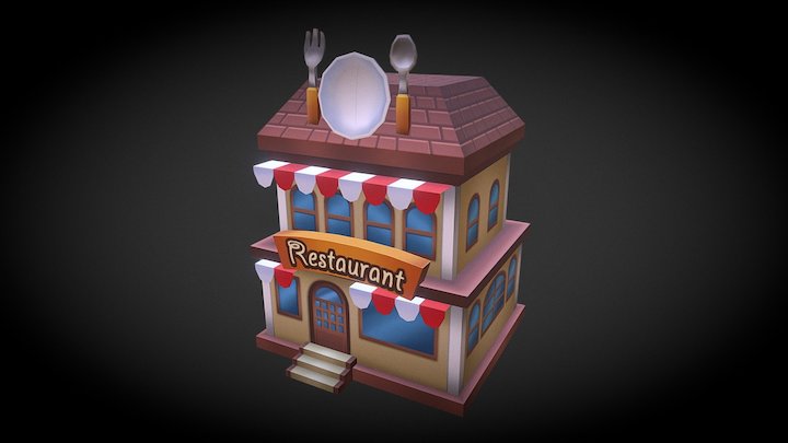 Restaurant 3D Model